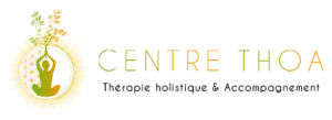 Logo du Centre Thoa, dans lequel Hélène Orselly exerce ses activités d'hypnose, de pnl et de relaxologie.